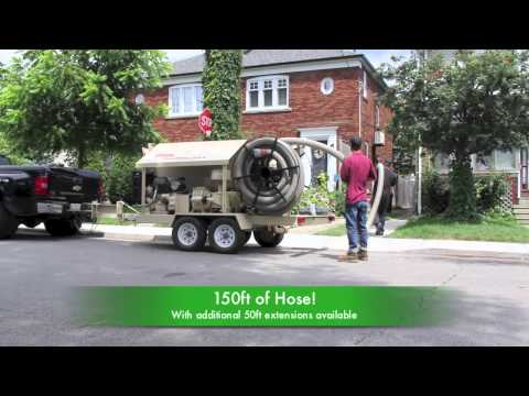 FINN Bark Blower BB302 by Fibramulch - video from Fibramulch