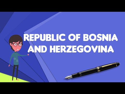 Republic Of Bosnia And Herzegovina Flag Meaning