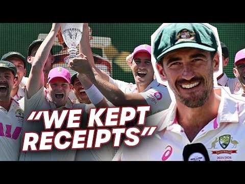Mitch Starc talks keeping receipts, Australia 4-1 & Glenn McGrath talks Pink Test | Sydney Day Five