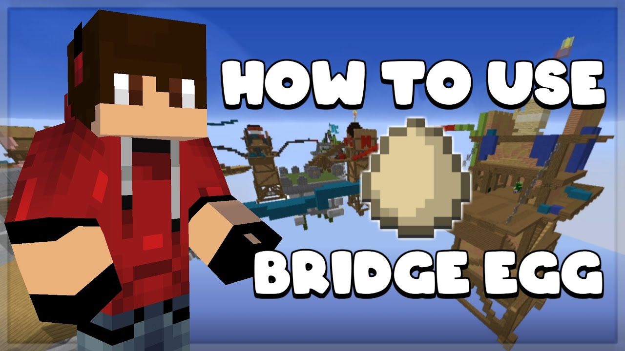 HOW TO USE THE BRIDGE EGG Hypixel Bedwars YouTube