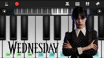 Lady Gaga - Bloody Mary | Wednesday | Perfect Piano | Basic Piano