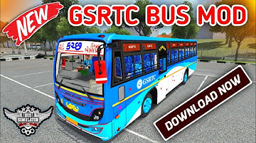 New gsrtc bus mod download || gsrtc bus mod || gujarat bus mod || jp gaming Prajapati