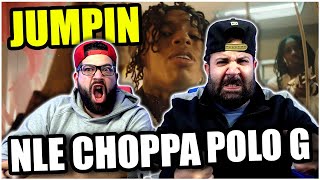 SUCH A GOOD DUO!! NLE Choppa - Jumpin (ft. Polo G) [Official Music Video] | REACTION!!