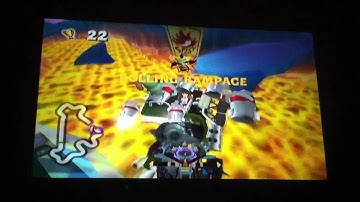 Crash Tag Team Racing Record: Rolling Thunder 37 Kills ( Tire and Ice using Pasadena )