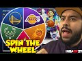 NBA 2K21 SPIN THE WHEEL OF NBA TEAMS! We Made a New GOAT SQUAD in MyTeam