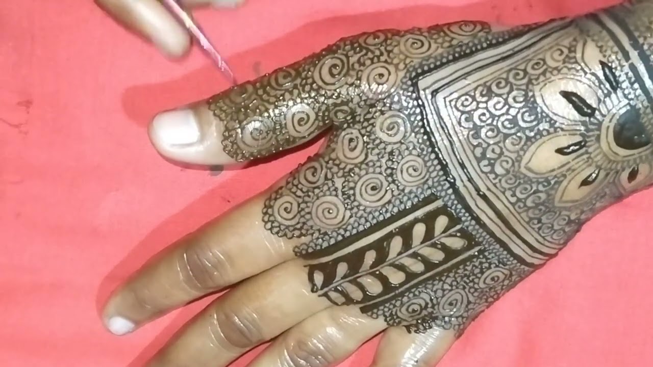 Floral Flower Mehandi Designs || Unique Mehandi Designs || Trending Mehandi Designs....