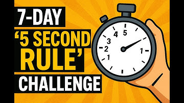 🚀 The 5 Second Rule: Stop Procrastinating Now 🚀