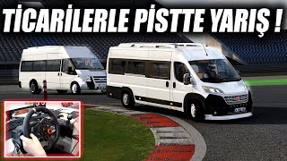 Ti̇cari̇lerle Pi̇ste Gi̇rdi̇k Anahtarina Yariştik Fiat Ducato Etto Corsa Logitech G29