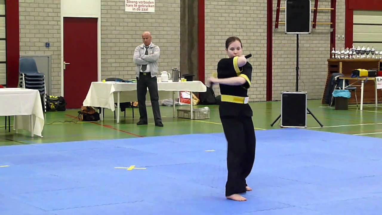 Nunchaku Competition Kata The Netherlands, Breukelen, 19.03.11