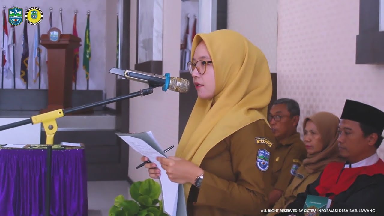 PELANTIKAN PERANGKAT DESA 2024 | DESA BATULAWANG KOTA BANJAR