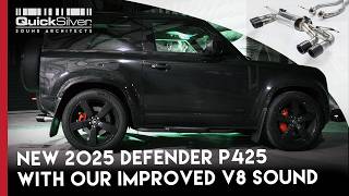 New 2025 Land Rover Defender P425 with improved V8 Sound #newdefender #defenderv8 #defenderupgrade