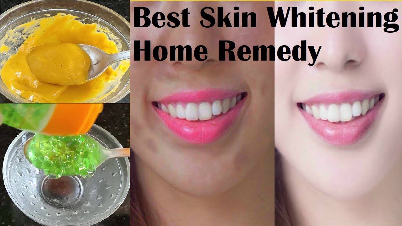 100 effective skin whitening remedy with Aloe veraBest skin whitening