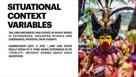 ICMPC-ESCOM 2021 Emotional responses to music: the need to account for contextual factors