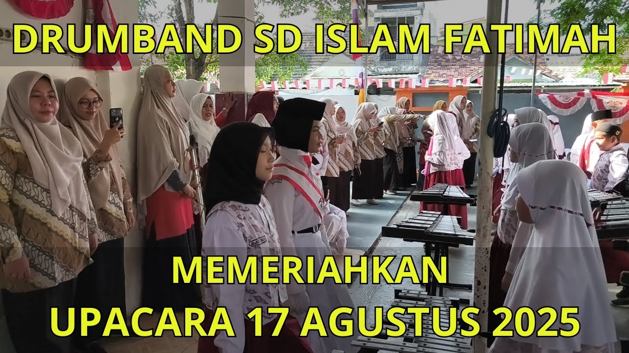 DRUMBAND SDIF MEMERIAHKAN UPACARA 17 AGUSTUS 2025
