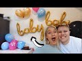 PREPARING FOR OUR GENDER REVEAL *lockdown edition* | James and Carys
