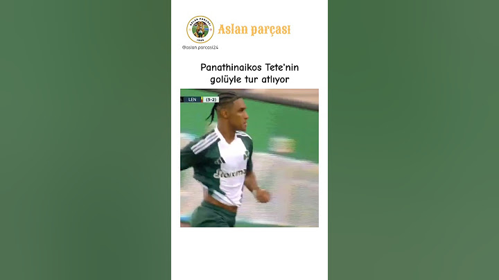 Tetenin Panathinaikos golü #tete #avrupaligi #galatasaray