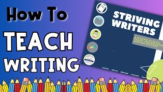Striving Writers - A System To Teach Writing - Author Interview by Teachers Making The Basics Fun 960 views 5 months ago 23 minutes