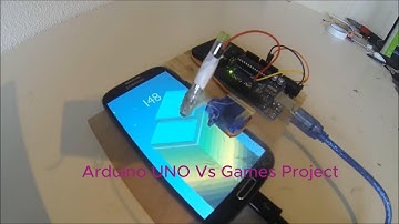 DIY Arduino UNO Project play Games on smart phone #arduinoproject #arduino #diy