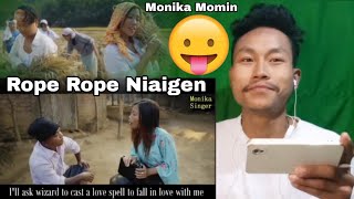 Rope Rope Niaigen || Official Music video || Monika Momin \/\/ Mr Jabol Reaction😝Monika Ni years 1976😂