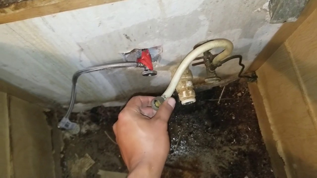 How to install a new sink and faucet YouTube