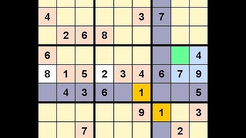 How to Solve Los Angeles Times Sudoku Expert January 29, 2022