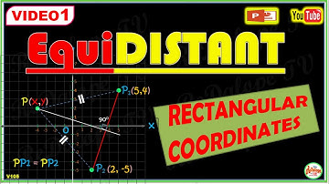 EQUIDISTANT  (Rectangular Coordinates)  Video1      ReDalope TV