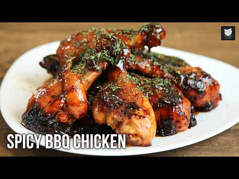 Spicy BBQ Chicken at Home | Juicy & Tasty Chicken Drumstick Recipe | Grilled Barbecue