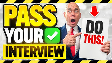 HOW TO PASS AN INTERVIEW! (Job Interview Questions & Answers!) INTERVIEW PREPARATION for 2026!
