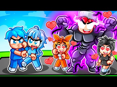 My Girlfriend Cheated On Me, So I Rizzed MY CRAZY FAN GIRLS As DARK GARA In Rage Gym Simulator...