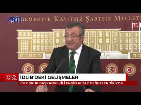 CHP'li Engin Altay: Engin Özkoç'un tavrında kötü sözü tekraren iade vardır.