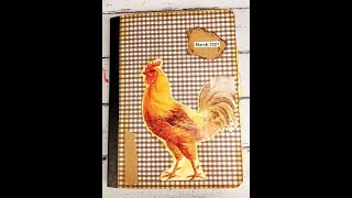 MARCH 2021- French Country Theme  JUNK JOURNAL - PLANNER - COMPOSITION NOTEBOOK