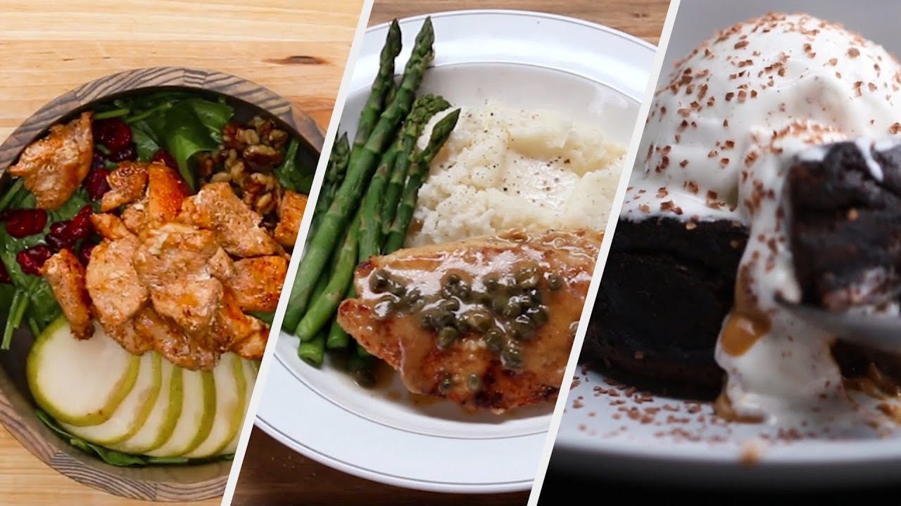 Romantic Three-Course Dinner You Can Make In 30 Minutes • Tasty - YouTube