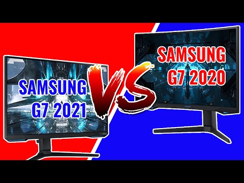 Стоит ли покупать игровой монитор Samsung Odyssey G7 2021года. 2021 vs 2020 сравнение