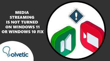 Media Streaming Is Not Turned ON Windows 11 or Windows 10 FIX