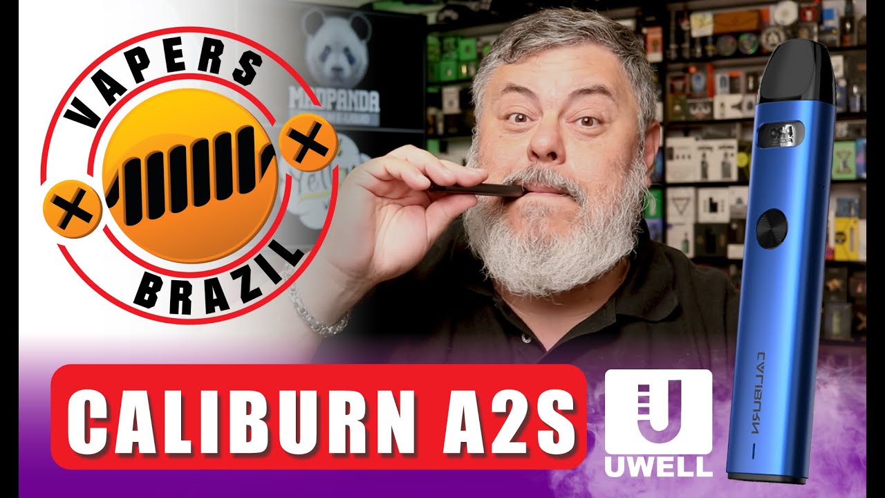 Uwell Caliburn A2S - Novo Pod não é o A2, esse é o A2S - YouTube