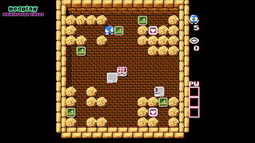 Adventures of Lolo Walkthrough [Floor 1-5]