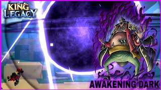 Unlocked All Skills Awakened Dark ( Blackbeard ) + Showcase In King Legacy