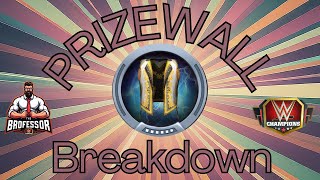 Bow to the BOSS PRIZEWALL BREAKDOWN - WWE Champions