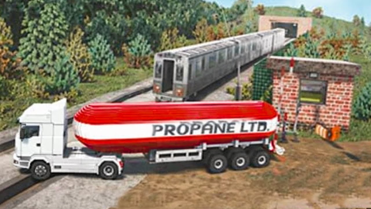 DLC Train vs Cars & Trucks #3 | Teardown Physics