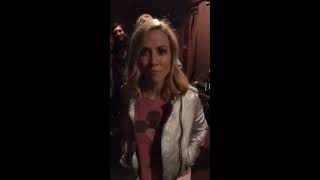 Sheryl Crow - "Be Myself" Album Announcement - The Troubadour backstage