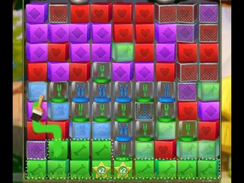 Pet Rescue Saga Level 5464 x2 no boosters - YouTube