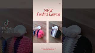 New Pride Bee Collection #crochet #amigurumi #lgbtq #pridemonth