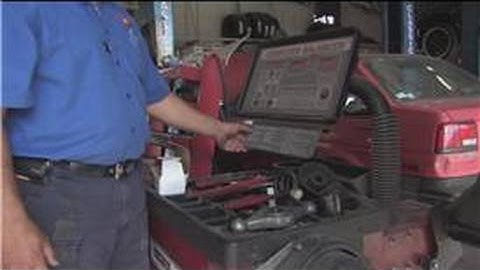 Car Problems & Maintenance : How to Calibrate a Tire Balancer
