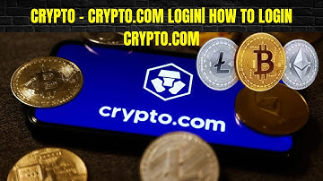 Crypto | Crypto.com Login| How to Login Crypto.com | Very Easy Crypto.com Wallet Login, Sign in