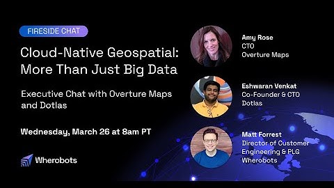 Cloud-Native Geospatial: More Than Just Big Data