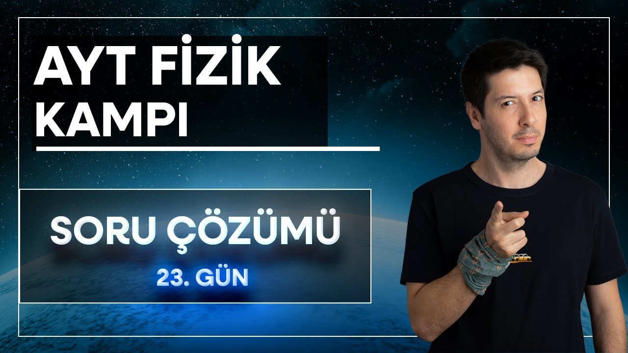 35) İtme ve Momentum | Test Soruları ve Çözümleri / 70 Günde AYT Fizik Kampı ( 23. Gün )