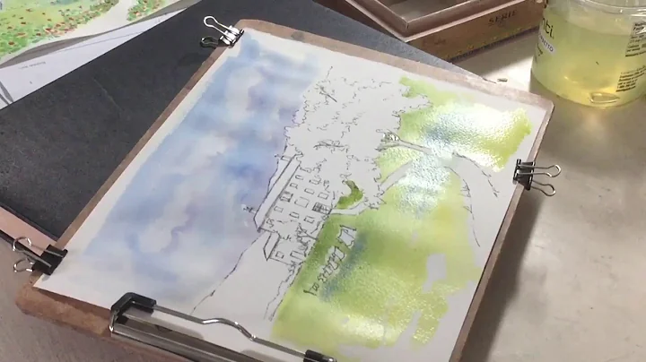 Travel Painting without Leaving Home - Lesson 2 - ...