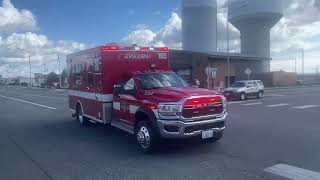 Pasco Fire Department Medic 2823 Responding