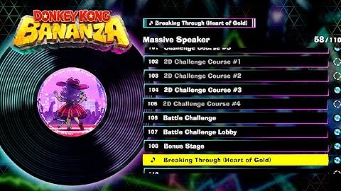 Donkey Kong Bananza - Breaking Through (Heart of Gold) OST | 100% Ending Song