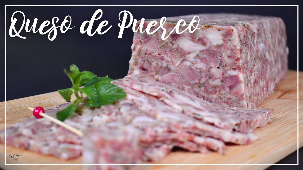 Como hacer queso de puerco en casa. 100 % artesanal. Receta fácil, rápida y  económica - YouTube